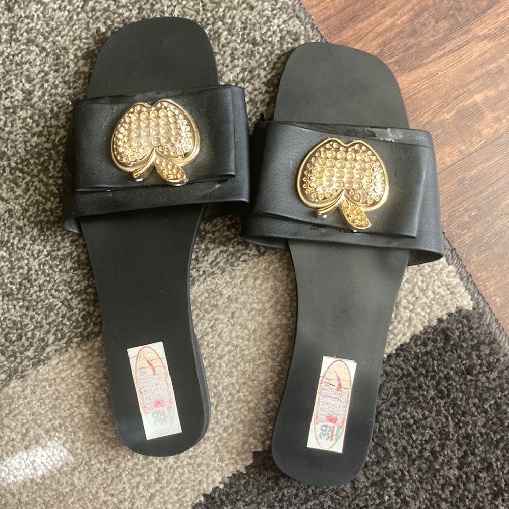 Beautiful lady footwear sandals